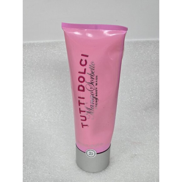 Tutti Dolci Mango Sorbetto Creamy Body Wash 8 Oz Hydrating Formula - Picture 1 of 2